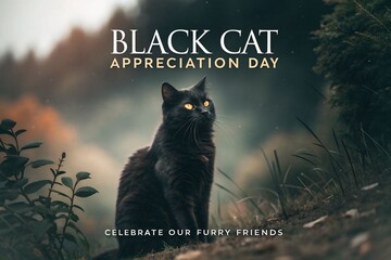 Black Cat Appreciation Day – Celebrating Elegance, Mystery & Meows