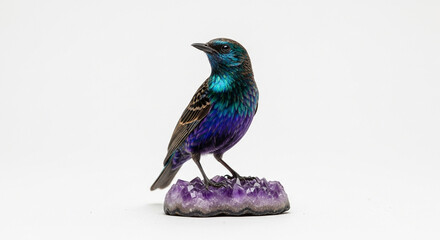 lilac breasted roller on a branch