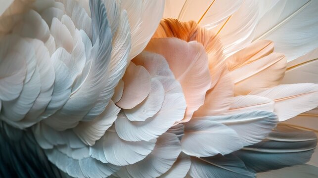 beautiful decoration made from pegeon shells