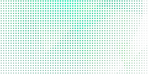 White line frame with copy space against green mosaic squares on grey background. certificate template design concept