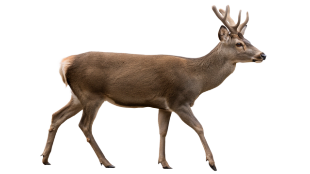 Deer, isolated transparent background - Powered by Adobe