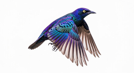 Obraz premium blue bird isolated on white