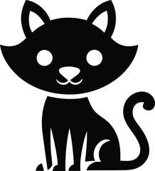 vector illustration of a cat