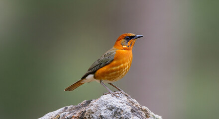 robin on a branch
