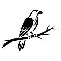 Fototapeta premium Design a front-facing eagle with fully spread wings in symmetry