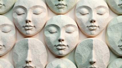 Obraz premium Tranquil Stone Serenity