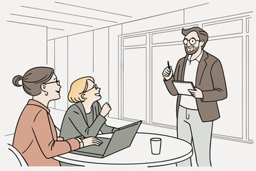 businessmen shaking hands in a modern professional office - perfect for corporate, business and co-working spaces.