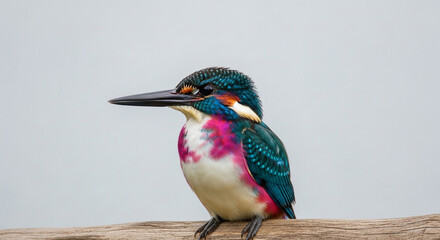 kingfisher on the branch