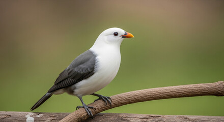 Fototapeta premium black headed gull on a rock