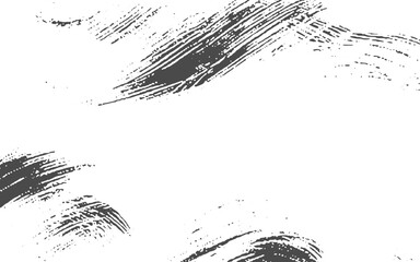 Rough scratched pattern with distressed white and black texture. Vintage abstract grunge background with cracks, dirt