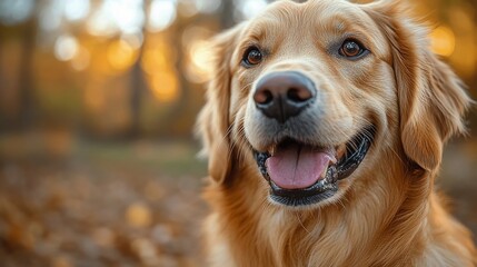 golden retriever portrait