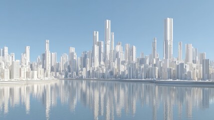 Naklejka premium dubai marina united arab emirates