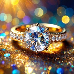 Fototapeta premium Diamond Ring