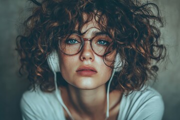 Portrait of a young woman