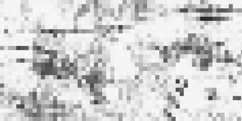 Disco ball silver pattern. Grey square mosaic backdrop. Night club metallic background with mirror foil texture. vintage abstract shining grayscale halftone wallpaper.