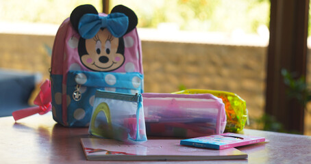 Castles are placed inside various pens.