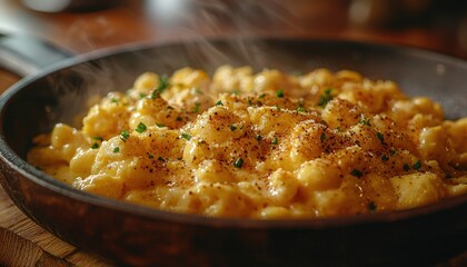 Scrumptious Creamy Scrambled Eggs in a Pan