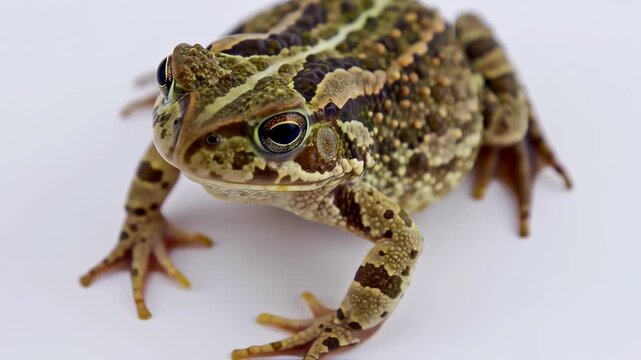 Close-up of a European Toadlet, Detailed View