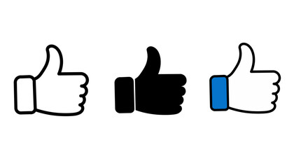 thumbs up icon, like icon, best icon, top design