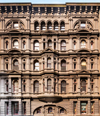 Fototapeta premium The Block Arcade is a historic shopping arcade in the central business district of Melbourne, Built between 1891 and 1893, Melbourne downtown, Dec 2019