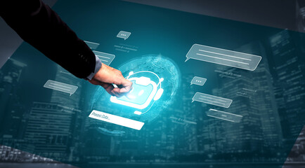 AI assistant with LLM, big data, machine learning, and generative AI powers prompt engineering and...