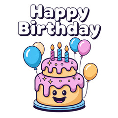 Free vector colorful cake