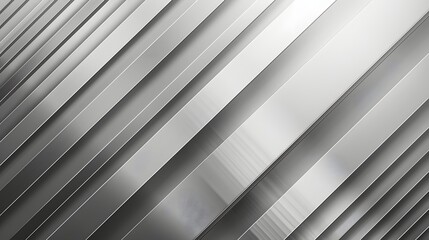 Obraz premium Abstract Diagonal Metal Stripes Texture