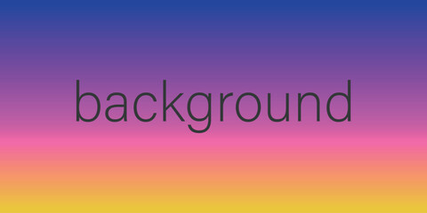 a gradient background that goes from purple at the top to pink and orange at the bottom. The word “background” is written on the background in black.