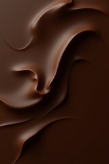 Naklejka premium Gourmet Chocolate Dessert with Fruit Candy Topping 