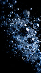 Bubbles Rising A Close-Up Study of Water in Motion