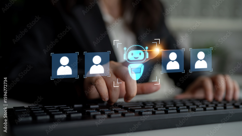 Poster ai is selected to replace human employees, illustrating automation and workforce transformation driv