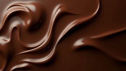 Fototapeta premium Gourmet Chocolate Dessert with Fruit Candy Topping 