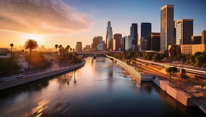 Fototapeta premium la river