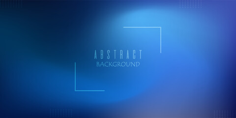 Abstract Blue Gradient Background with Smooth Light Transitions and Faded Patterns