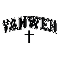 YAHWEH shirt, Vintage Christian T-shirt, Christian Gifts, Jesus t-shirt, Aesthetic Christian Woman shirts, Distressed Yahweh tee shirt
