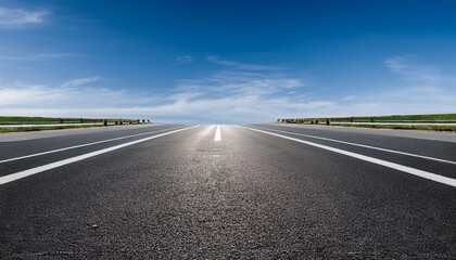 Fototapeta premium large vector road exit texture with a transparent background