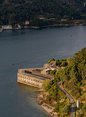 Obraz premium View of the La Palma castle, in Spain