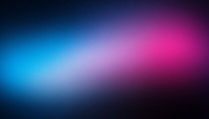 Fototapeta premium color gradient dark grainy background pink blue white purple vibrant abstract on black noise texture effect