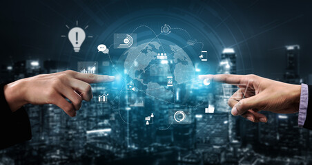 Global digital marketing strategy across communication platforms. Digital marketing drives growth,...