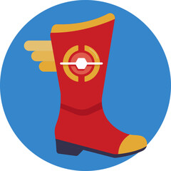 Powerful Footwear – Sturdy boots that enhance a superhero’s mobility and combat effectiveness. © Ion