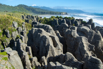 Coastal Rock Formations and Scenic Beach View