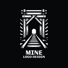 Mine Vector Logo Design 