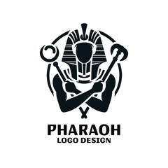 Pharaoh Vector Logo Design 