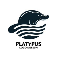 Platypus Vector Logo Design 