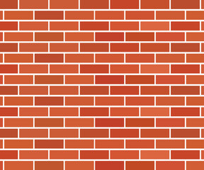 Brown brick wall surface texture minimalist outdoor flat design background