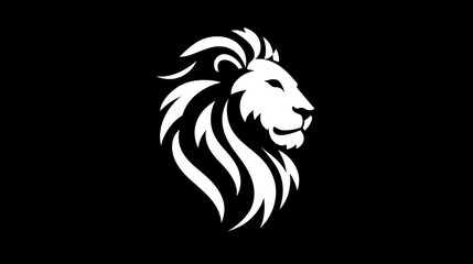 Fototapeta premium Lion Logo, no logos, no brands