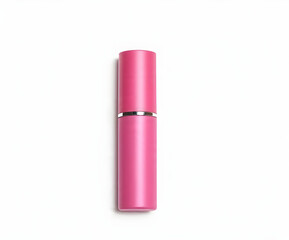 pink cosmetic product flatlay mockup