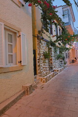 Fototapeta premium Stone buildings greenery. High quality photo