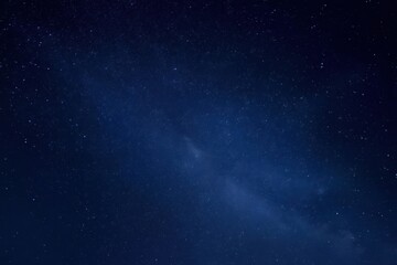 Star-filled night sky with visible galaxy clusters and cosmic shimmer, perfect for astronomy lovers and deep space background visuals.