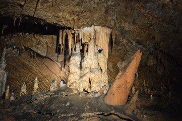 inside the cave